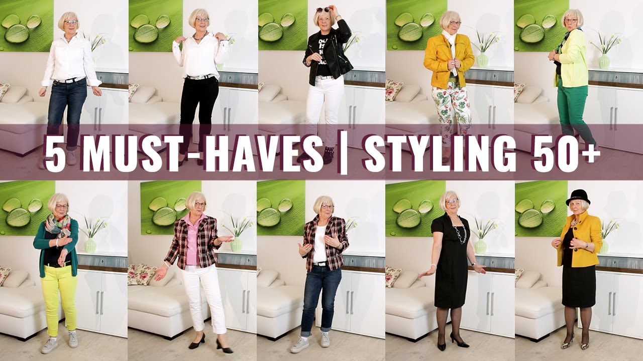 5 MUST-HAVES für den Kleiderschrank 50+ | Stylingtipps von Gerdi 👗👠