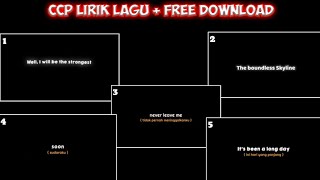 Download lagu Kumpulan Mentahan Ccp Lirik lagu 30 Detik Terbaru | ccp lirik lagu viral | free download mp3