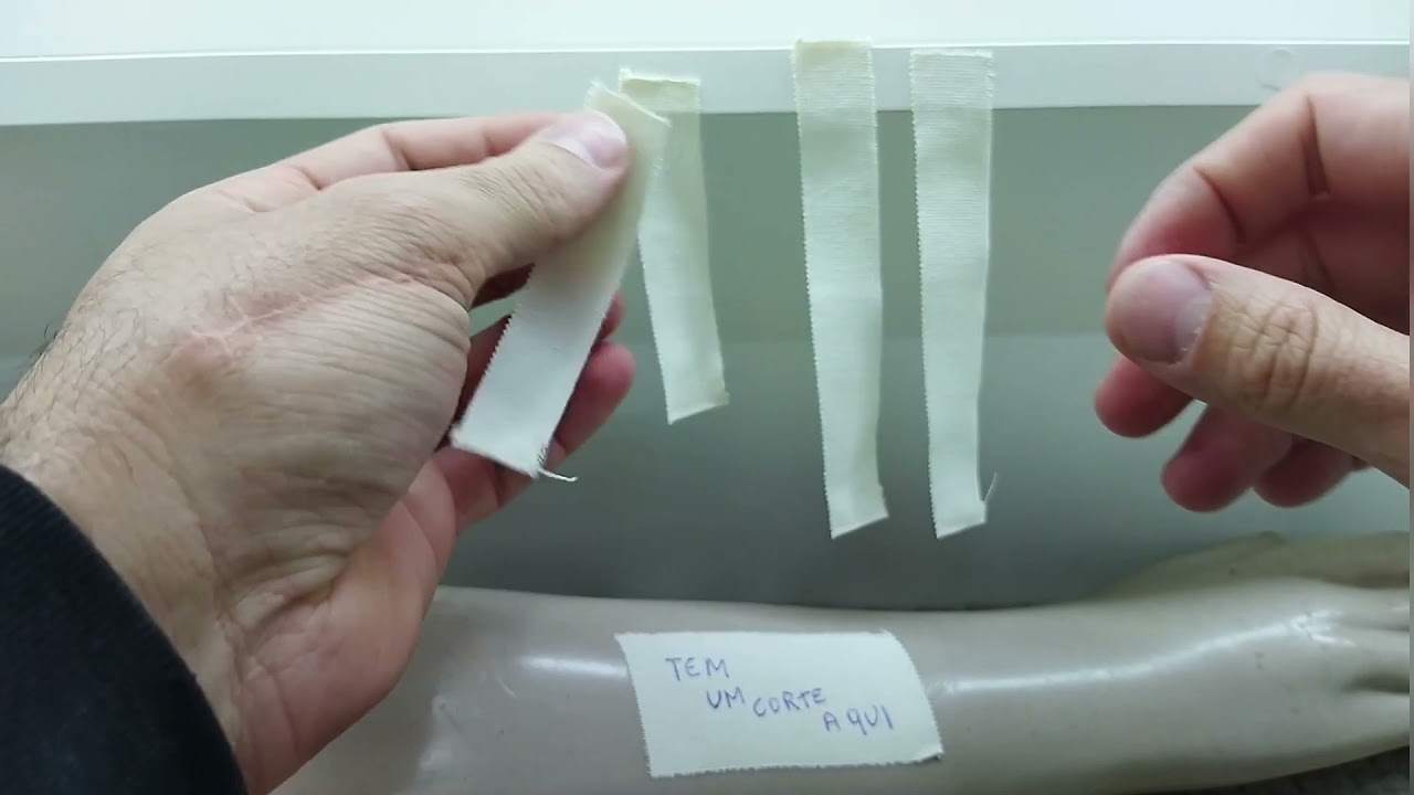 fim da guerra esparadrapo x luva