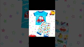 Download lagu PIYAMA ANAK LAKI GW IMPORT LENGAN PENDEK CELANA PENDEK COTTON PRINTING mp3