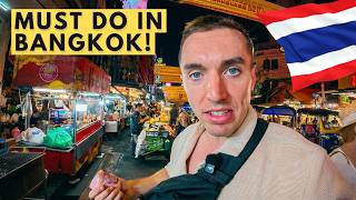 Chinatown Bangkok Is WILD at Night… Then Our Floating Market Plan FAILED (No Boats!) Thailand 🇹🇭