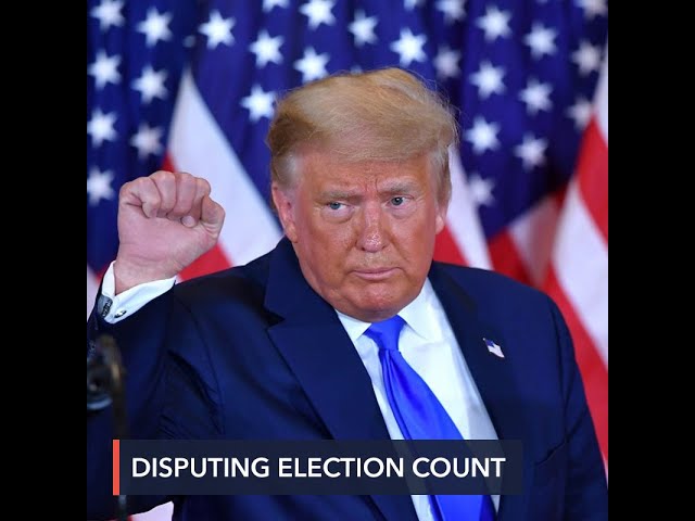 Trump says he will go to Supreme Court to dispute election count