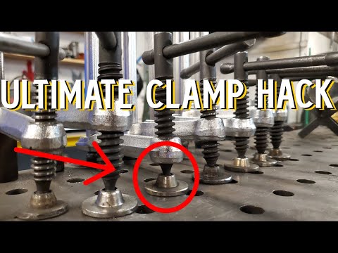 ULTIMATE FIXTURE CLAMP HACK - Weld Your Own & Save $$$