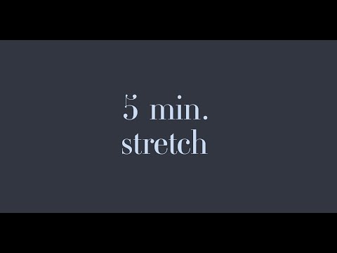 5 min stretch for after workout thumbnail