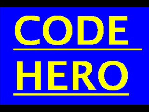 Code Hero- So Far