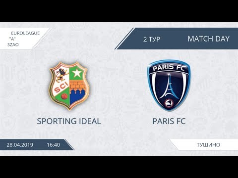 AFL19. EuroLeague. SZAO. Division A. Day 2. Sporting Ideal - Paris FC