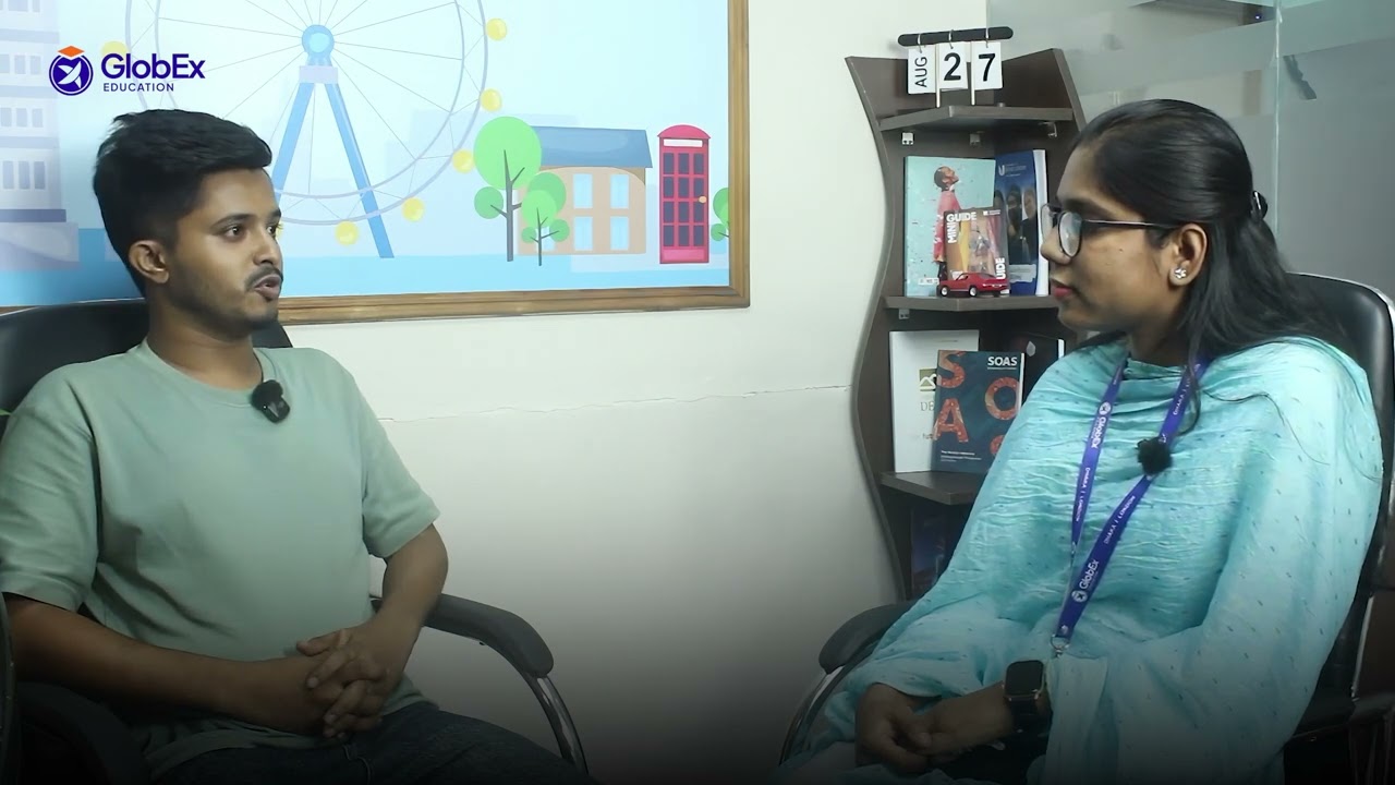 Milon Mahmud Visa Success Story with GlobEx Education