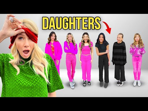 Mom Tries to Find Her SEVEN Daughters Blindfolded! *emotional*