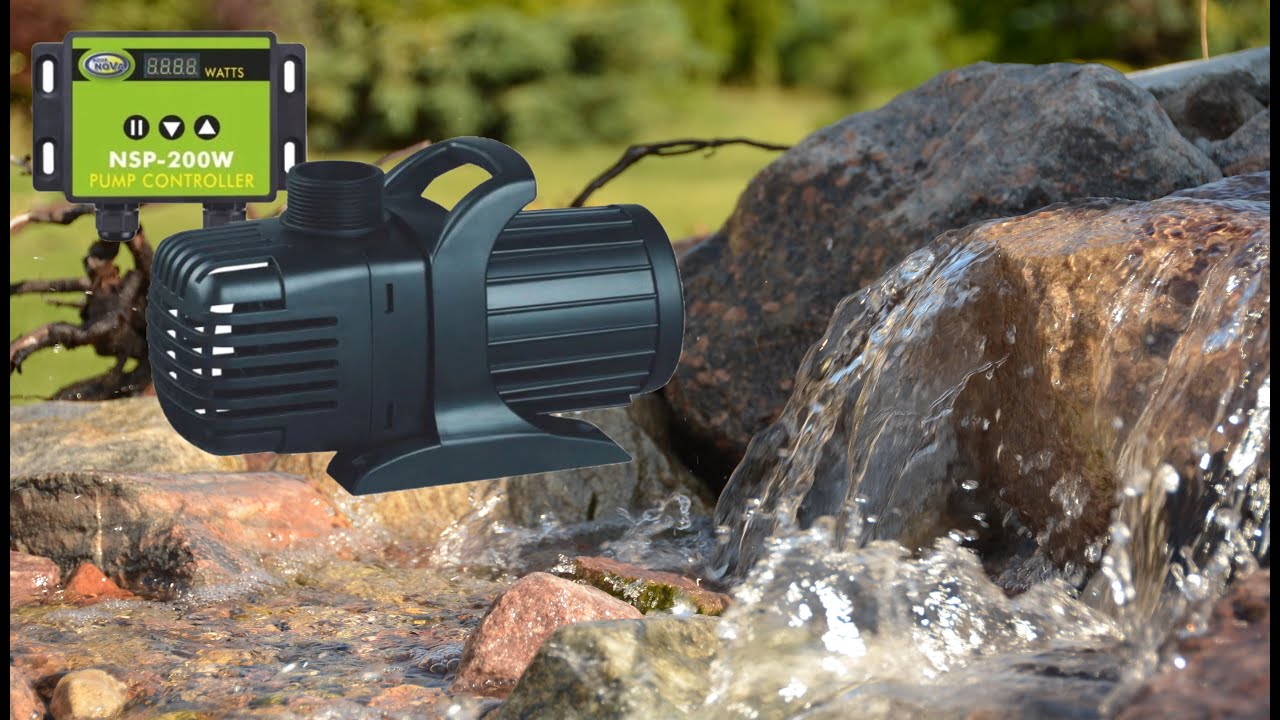 Pompa do oczka wodnego kaskady 💧 AQUA NOWA NSP 20000 - Pond pump with controller - Teichpumpe