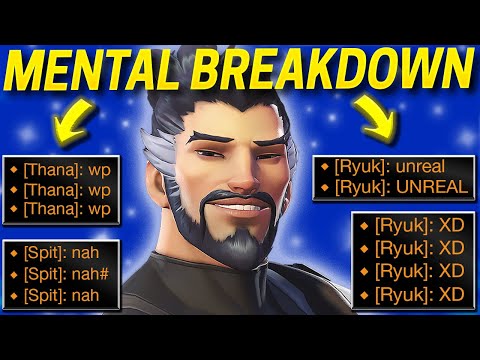 When they can't handle losing to the Rank 1 Hanzo