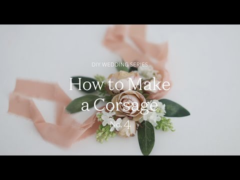 How to Make a Corsage with Fake Flowers
