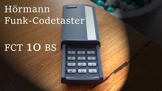 Hörmann FCT 10 BS Funk-Codetaster / Pin Code - Installation, Anbindung an Torantrieb & Review