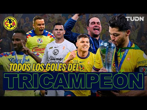 ALL THE GOALS! 🦅🏆 GREAT GOALS from América's THREE FINALS | TUDN