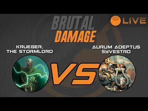 Brutal Damage Weekly Warmahordes - Krueger2 vs Syvestro