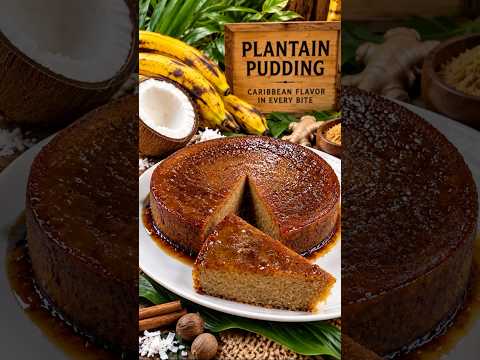 How to Make Jamaican Plantain Pudding | Easy Caribbean Pudding Recipe