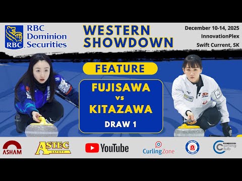 FEATURE: Satsuki Fujisawa vs. Ikue Kitazawa - Draw 1 - RBC Dominion Securities Western Showdown [2]