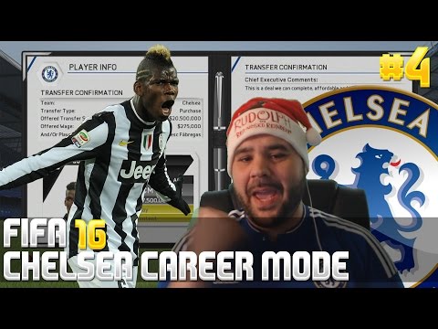 Paul Pogba To Chelsea! - Fifa 16 Chelsea Career Mode