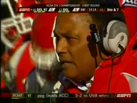 2007 NCAA Division 1 FCS First Round Playoff Game: Delaware State vs Delaware
