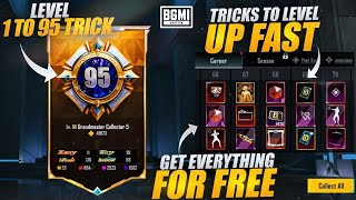 BGMI NEW COLLECTION FEATURE / LEVEL 1 TO 95 / HOW TO INCREASE LEVEL IN COLLECTION | COLLECTION PASS