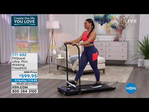 FitQuest UltraThin Laufband