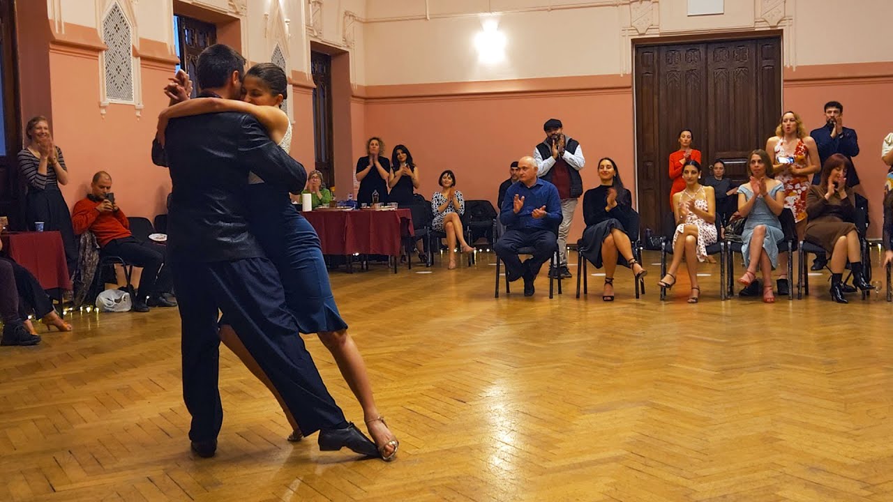 Video thumbnail for Day Of Tango Performance by Beka Gomelauri & Tekla Gogrichiani (1/2) OTV - Vieja calesita