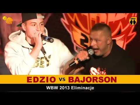 Edzio 🆚 Bajorson 🎤 WBW 2013 el.2 (freestyle rap battle)
