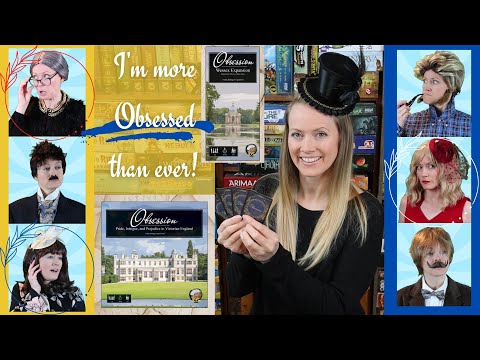 All the OBSESSION Expansions! Upstairs, Downstairs & Wessex Expansions with Solitaire Review