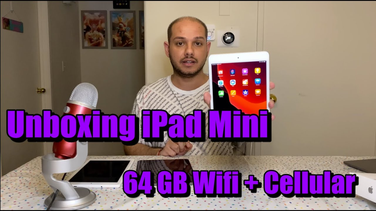 Unboxing Apple iPad Mini 64GB Wifi + Cellular