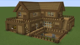 Minecraft - How to build a Cool Survival House