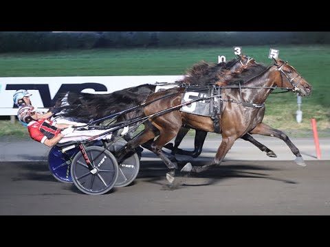 Jiggy Jog & Dexter Dunn/Svanstedt Stable won Hambletonian Elim 2 ($100,000) in 1.52,2 at Meadowlands