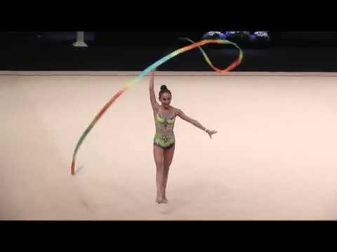 FIG Senior.Abdirbekova Dayana.ribbon.KAZ 'Miss Valentine 2018'