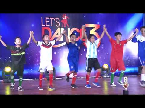 FOOTBALL DANCE | HIP HIP HURRAY | LET'S DANCE SEASON 3 | NEPALI FOOTBALL DANCE 2018