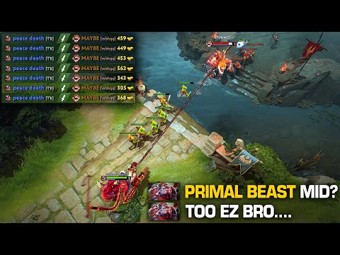 Pudge Mid Shows Primal Beast Who the Real Beast Is | Pudge Official