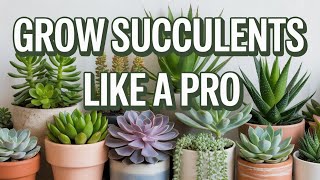 15 SUCCULENT Plant Tips For Beginners (Essential Care Secrets You NEED To Know)