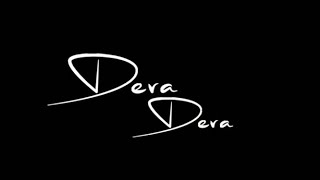 Deva Deva kelu nanna manaviya love song black scre