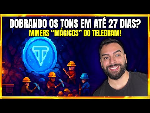 ArcaneMiner: mineradores que dobram seu TON no telegram?
