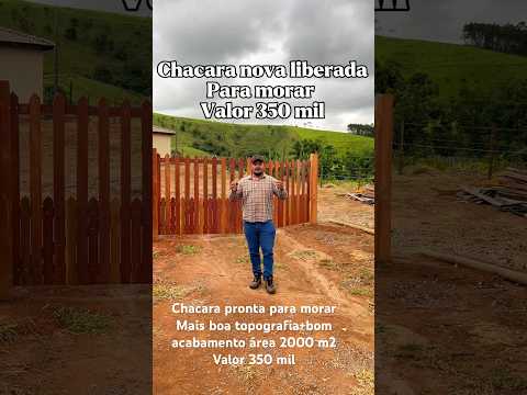 Pronta para morar chacara nova em pedra bela sp área 2.000 m2  informações WhatsApp 3599723-0539
