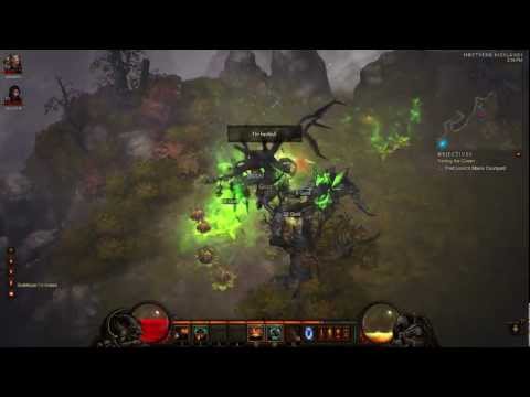 Diablo 3 Co-op Campaign Walkthrough / Gameplay with Clash Part 22 - Tower of Watch