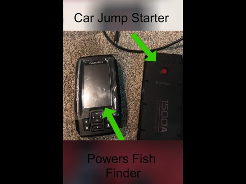 Garmin Striker 4 Plus Mount with Transducer Mount To Fishing Kayak and  Using a Jump Starter for Power by MrBancroft - Thingiverse