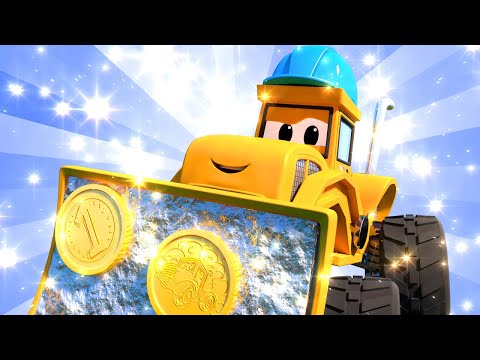 Monster Town Der magnetische Felsen! - Lastwagen Zeichentrickfilme für Kinder 🚓 🚒