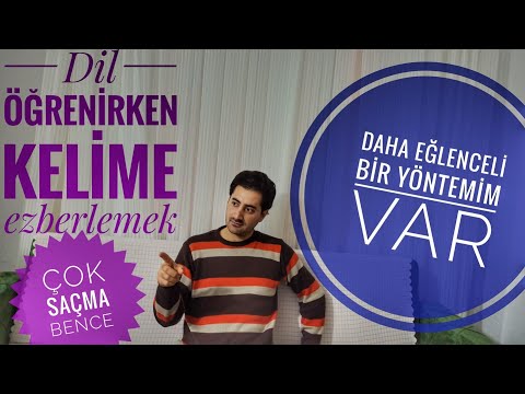 Dil öğrenirken kelime ezberlemeyin ( Arapça kelimeleri nasıl öğrenirim )