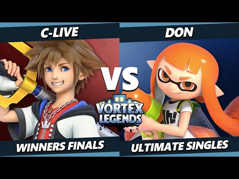Vortex Legends 34 Winners Finals - C-Live (Sora, Young Link, Fox) Vs. Don (Inkling) SSBU Ultimate