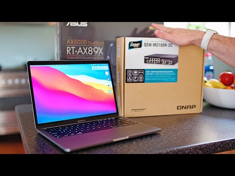 Šakotuvas QNAP QSW-M2108R-2C video