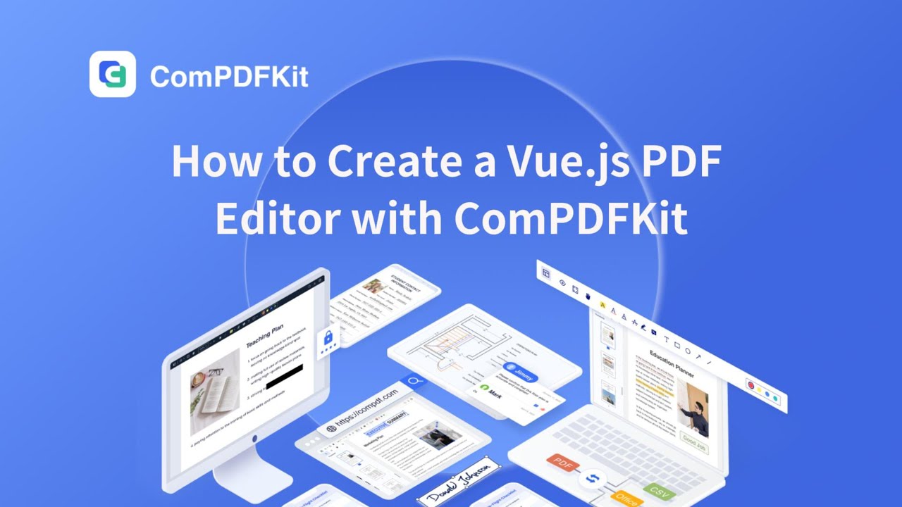 How to Create a Vue.js PDF Editor with ComPDFKit