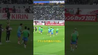 サッカーブラジル代表🇧🇷のパス回し
