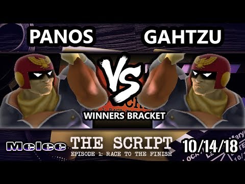 The Script - BCe NBR Panos (Captain Falcon) Vs.  Gahtzu (Captain Falcon) - Smash Melee Winners R2