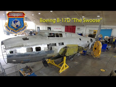 Boeing B-17D "The Swoose" Resto Update March 2025 NMUSAF