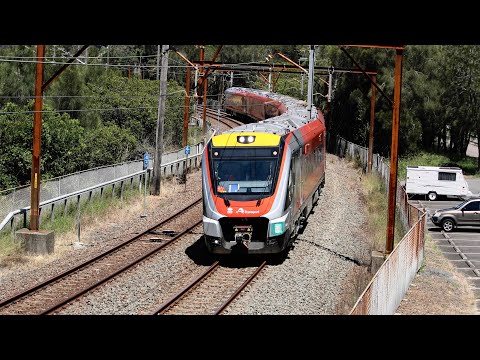 New Regional Fleet R Set Testing On The Central Coast | Weekend Trains