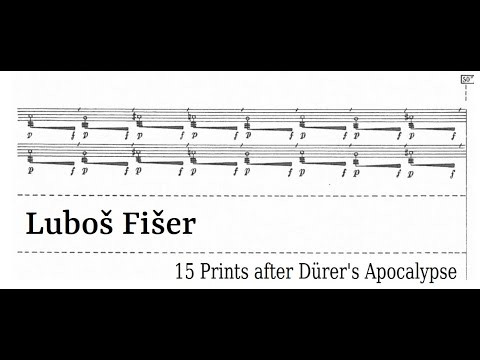 Luboš Fišer - 15 Prints after Dürer's Apocalypse (1965) [Score video]