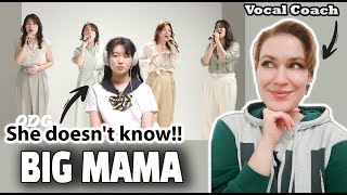 Vocal Coach Reacts to BIG MAMA (빅마마) - Kids listen to mp3 file but... LIVE Singing behind the kid